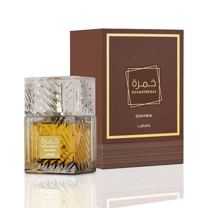Lattafa Khamrah Qahwa, 3.4 oz.