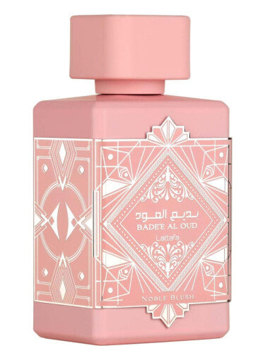 Lattafa Bade'e Al Oud Noble Blush, 3.4 oz.